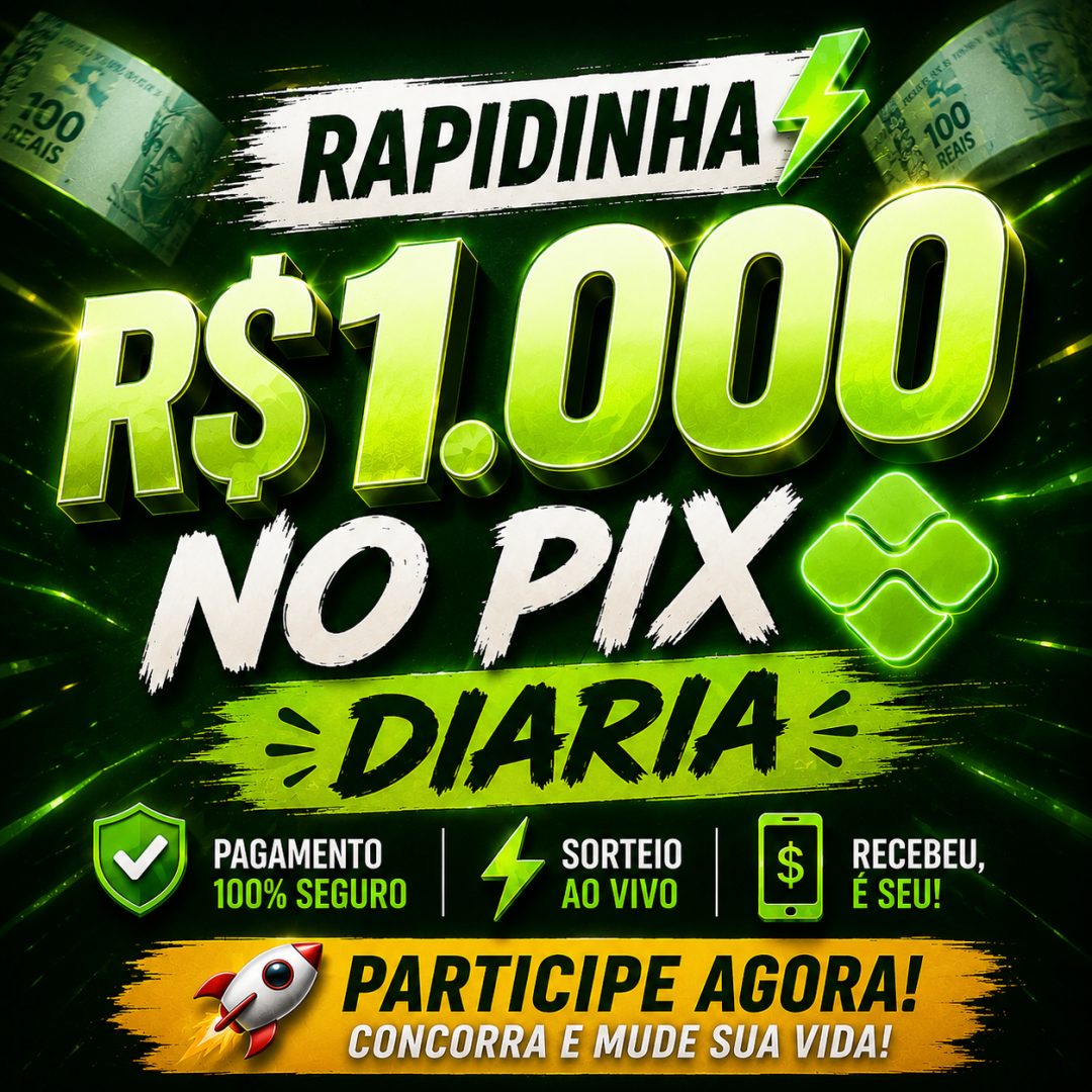 RAPIDINHA-1000 MIL NO PIX