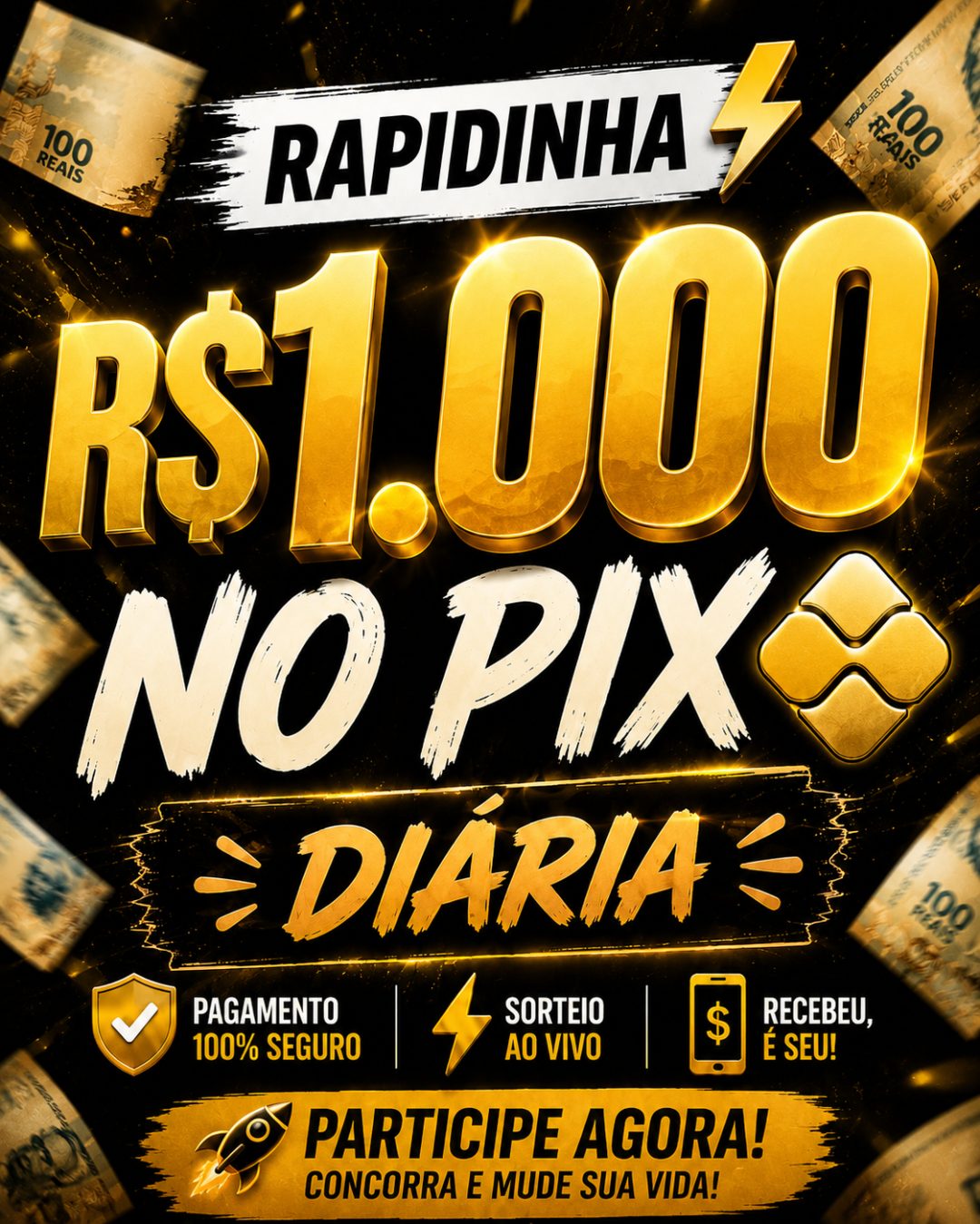 RAPIDINHA-1000 MIL NO PIX