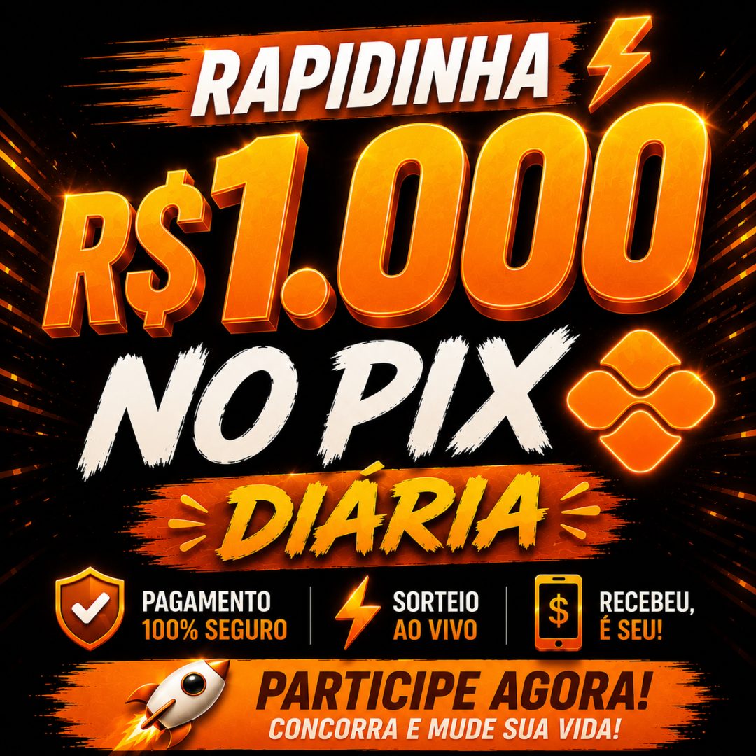 RAPIDINHA-1000 MIL NO PIX