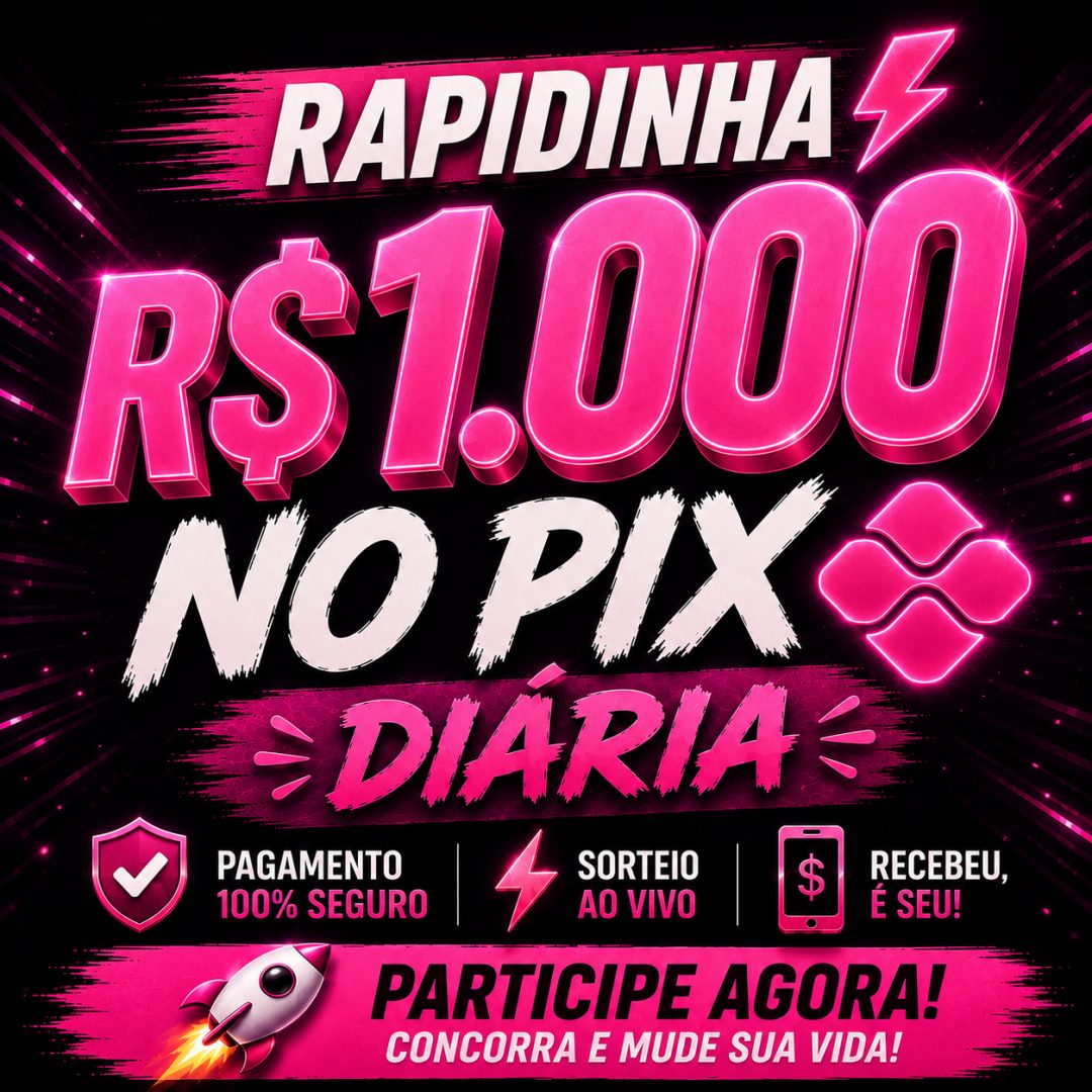 RAPIDINHA-1000 MIL NO PIX