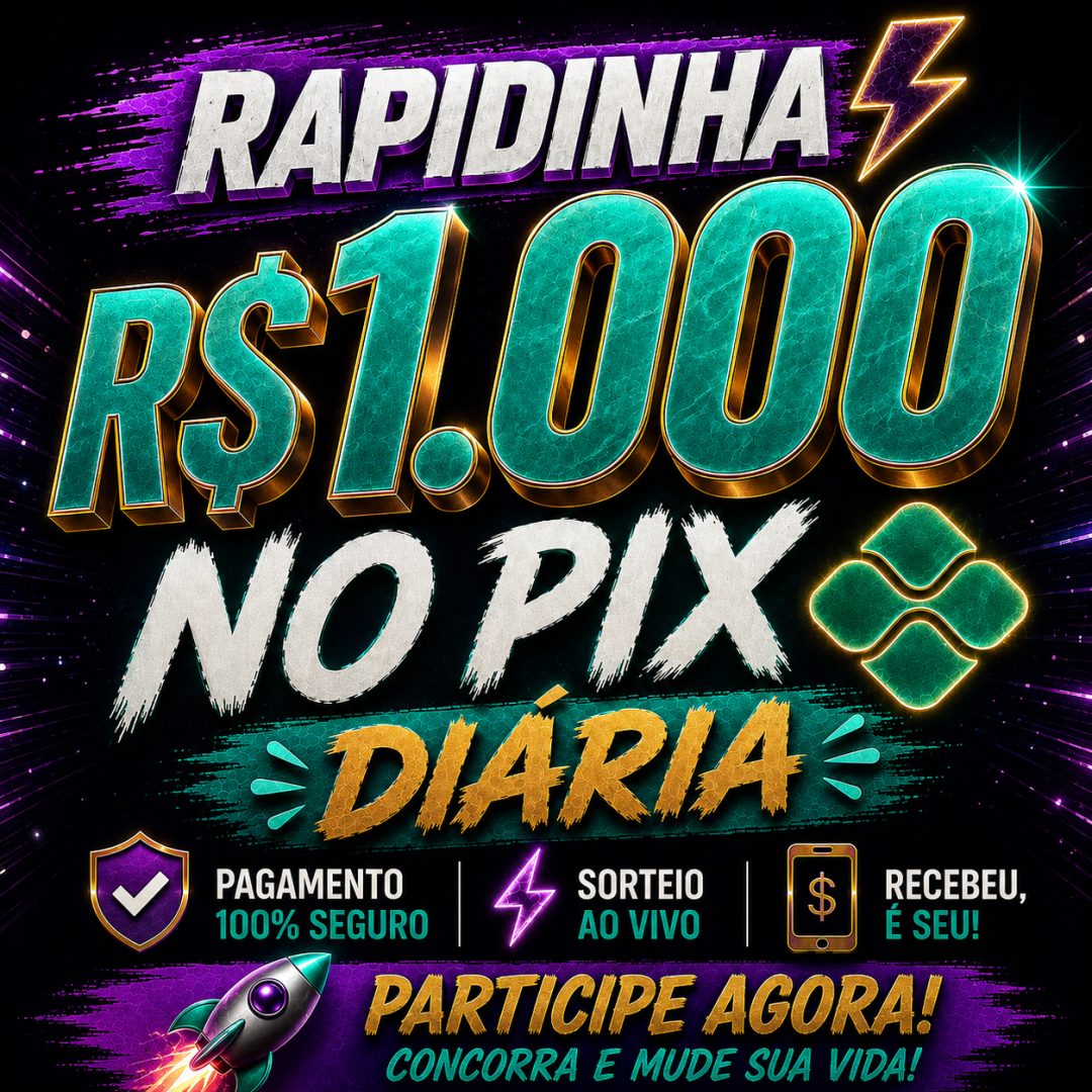 RAPIDINHA-1000 MIL NO PIX
