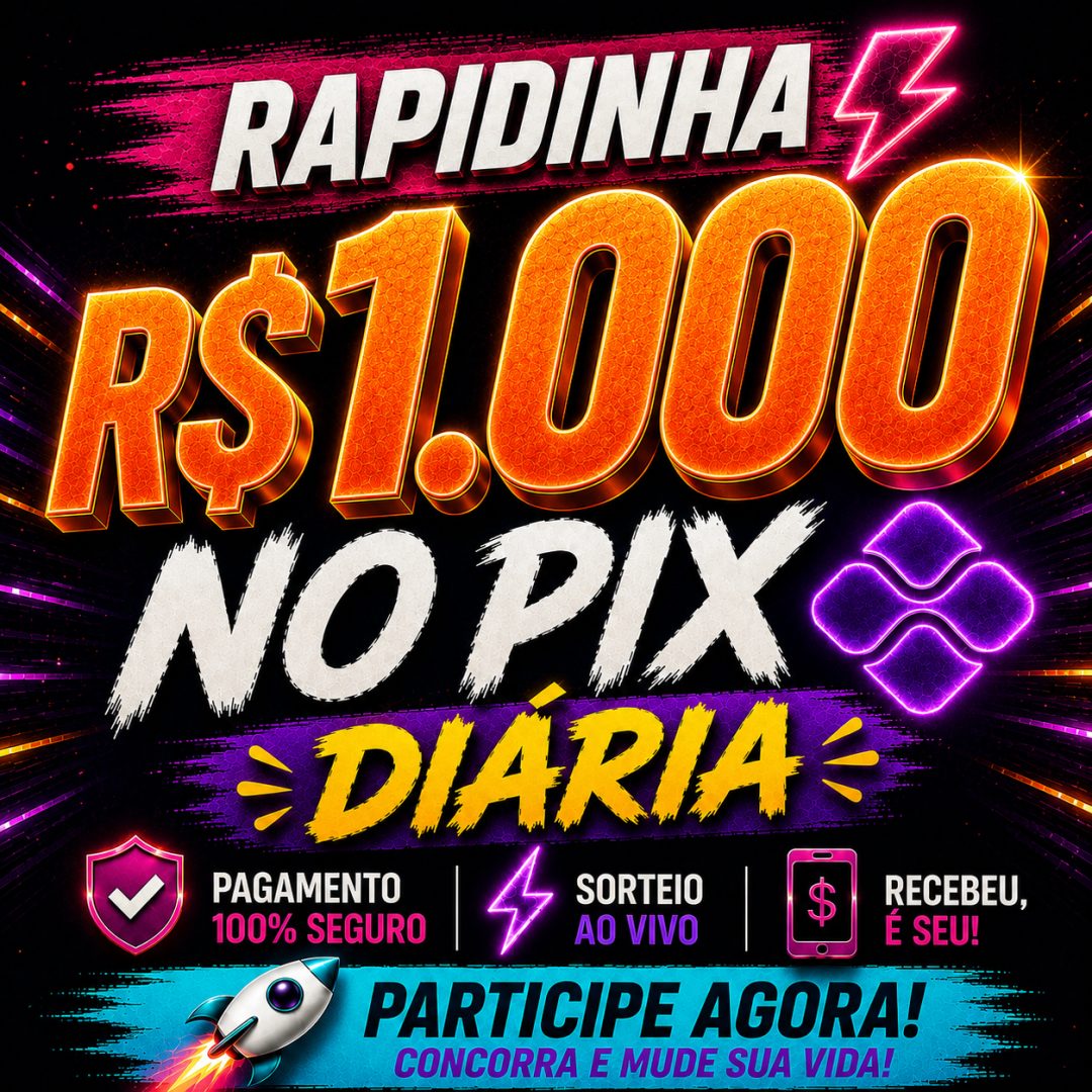 RAPIDINHA-1000 MIL NO PIX